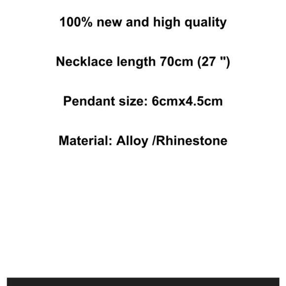 BETSEY JOHNSON EXQUISITE BLUE RHINESTONE & CRYSTAL BOW KNOT NECKLACE - Picture 5 of 5